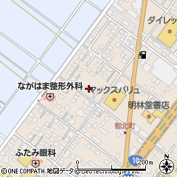 宮崎県都城市都北町3586周辺の地図