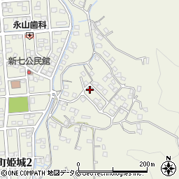 鹿児島県霧島市隼人町姫城2198周辺の地図