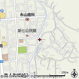 鹿児島県霧島市隼人町姫城2262周辺の地図