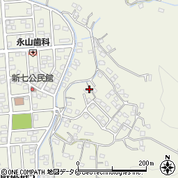 鹿児島県霧島市隼人町姫城2219周辺の地図
