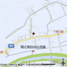 宮崎県都城市関之尾町7013-1周辺の地図