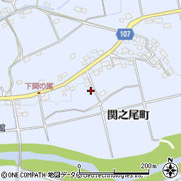 宮崎県都城市関之尾町7132-2周辺の地図