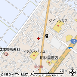 宮崎県都城市都北町3568-2周辺の地図