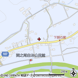 宮崎県都城市関之尾町7014周辺の地図