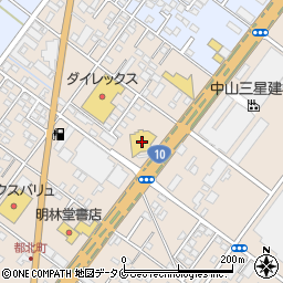 宮崎トヨタ　カローラ都城店周辺の地図