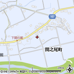 宮崎県都城市関之尾町7132-1周辺の地図