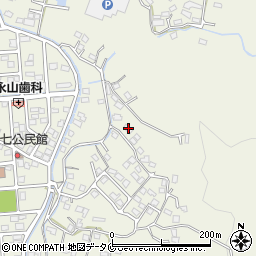 鹿児島県霧島市隼人町姫城2230周辺の地図