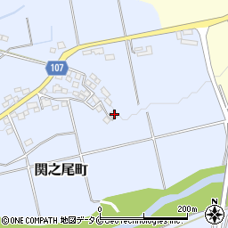 宮崎県都城市関之尾町7582周辺の地図