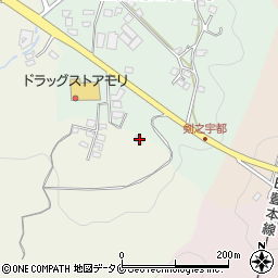 鹿児島県霧島市隼人町姫城2068周辺の地図