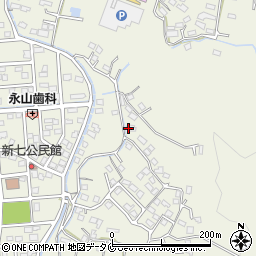 鹿児島県霧島市隼人町姫城2231周辺の地図