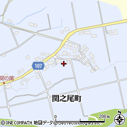 宮崎県都城市関之尾町7634-4周辺の地図