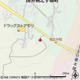 鹿児島県霧島市国分剣之宇都町40周辺の地図