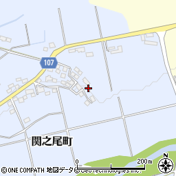 宮崎県都城市関之尾町7575-21周辺の地図
