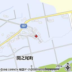 宮崎県都城市関之尾町7575-24周辺の地図