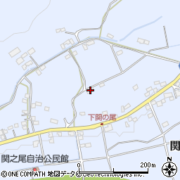 宮崎県都城市関之尾町7165-3周辺の地図