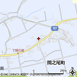 宮崎県都城市関之尾町7523周辺の地図