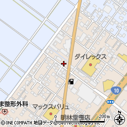 宮崎県都城市都北町3555周辺の地図