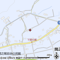 宮崎県都城市関之尾町7165周辺の地図