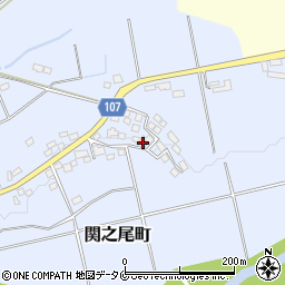宮崎県都城市関之尾町7575周辺の地図