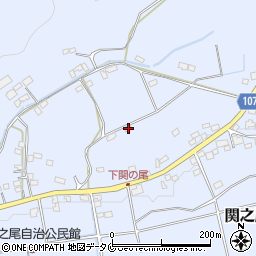 宮崎県都城市関之尾町7165-2周辺の地図