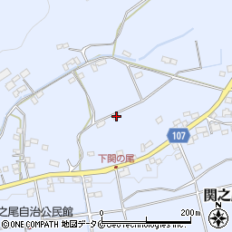 宮崎県都城市関之尾町7165-2周辺の地図