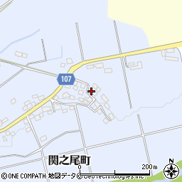 宮崎県都城市関之尾町7575-3周辺の地図