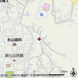 鹿児島県霧島市隼人町姫城2248周辺の地図