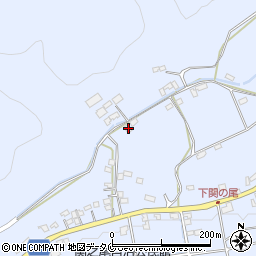 宮崎県都城市関之尾町7187-2周辺の地図