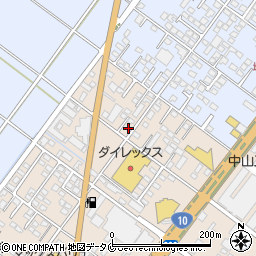 宮崎県都城市都北町3540周辺の地図