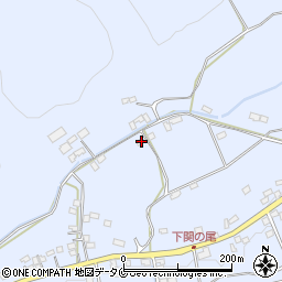 宮崎県都城市関之尾町7194-1周辺の地図