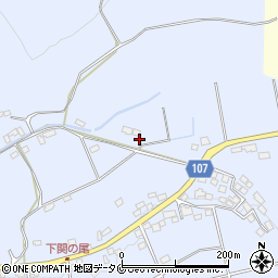 宮崎県都城市関之尾町7508周辺の地図