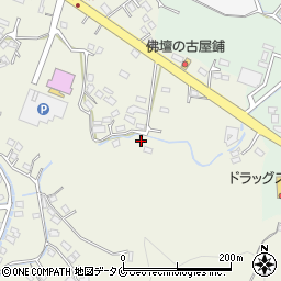 鹿児島県霧島市隼人町姫城1967周辺の地図