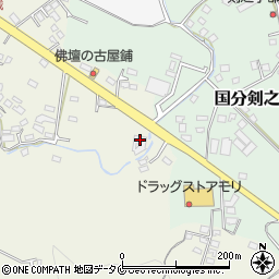 鹿児島県霧島市隼人町姫城1904周辺の地図