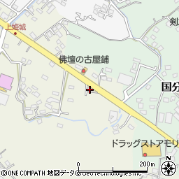 鹿児島県霧島市隼人町姫城1890周辺の地図