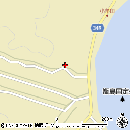 鹿児島県薩摩川内市鹿島町藺牟田3207-17周辺の地図