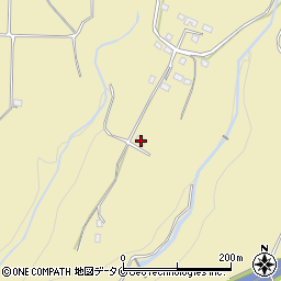 鹿児島県霧島市溝辺町崎森2229周辺の地図