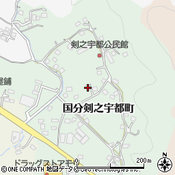 鹿児島県霧島市国分剣之宇都町133周辺の地図