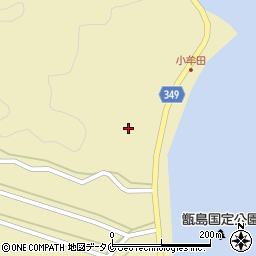 鹿児島県薩摩川内市鹿島町藺牟田3203周辺の地図