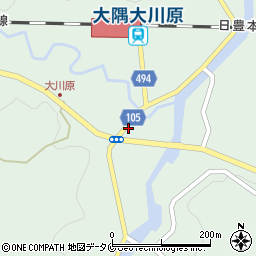 鹿児島県曽於市財部町下財部6653周辺の地図