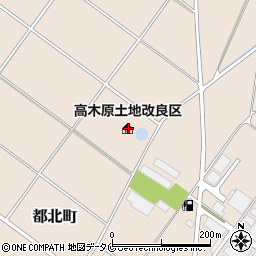 宮崎県都城市都北町223周辺の地図