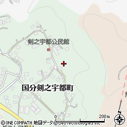 鹿児島県霧島市国分剣之宇都町143周辺の地図