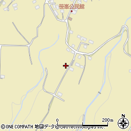 鹿児島県霧島市溝辺町崎森2257周辺の地図