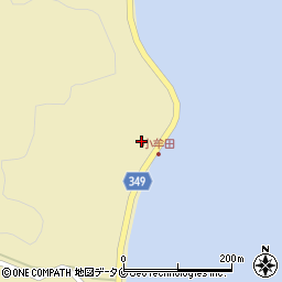 鹿児島県薩摩川内市鹿島町藺牟田3080-2周辺の地図