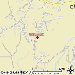 鹿児島県霧島市溝辺町崎森2292-9周辺の地図