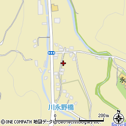 川永野公民館周辺の地図