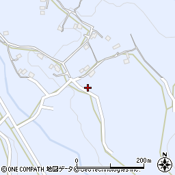 鹿児島県薩摩川内市百次町2886周辺の地図