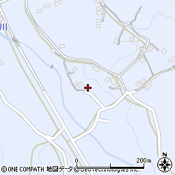 鹿児島県薩摩川内市百次町2772-1周辺の地図