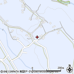 鹿児島県薩摩川内市百次町2857周辺の地図