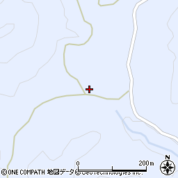 鹿児島県姶良市蒲生町白男3700周辺の地図