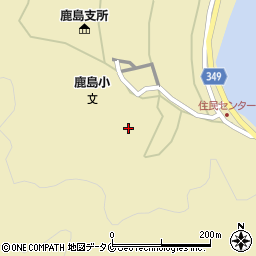 鹿児島県薩摩川内市鹿島町藺牟田1536周辺の地図